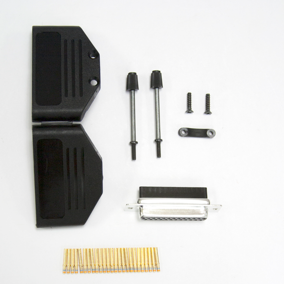 Connector Kit:  Female, D-sub 25-pin
