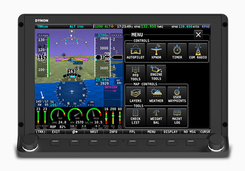 SkyView HDX Display (HDX1200, HDX1100, and HDX800) – Dynon Avionics