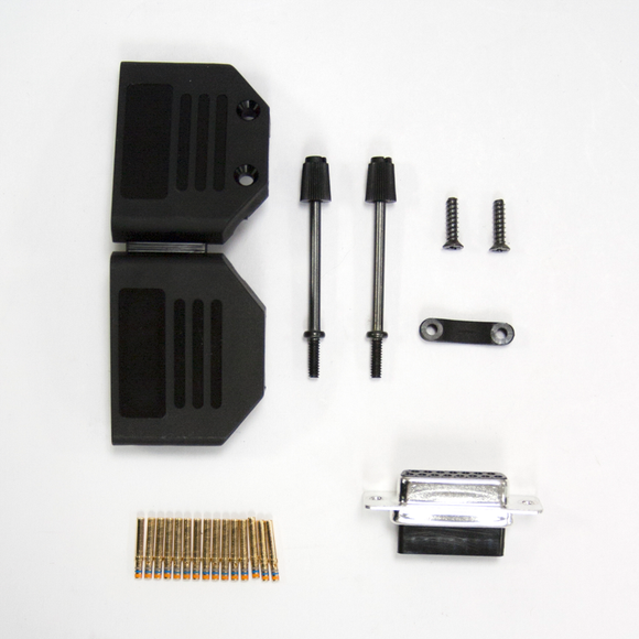 Connector Kit:  Female, D-sub 15-pin